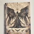 20250503_211547.jpg Notepad Cover Fallen Angel Hueforge