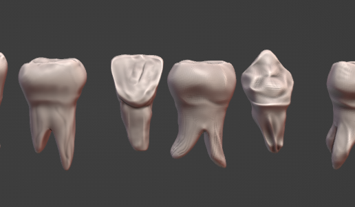 🦷 teeth set panic token turnip 28 grimdark teef tooth・ STL File for 3D ...