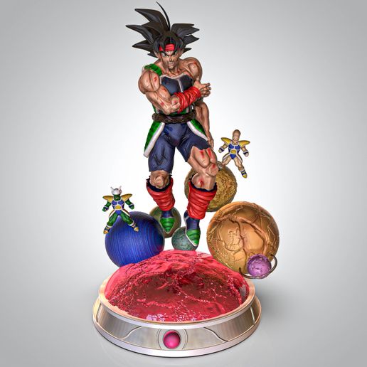 Download file Bardock • 3D printable model ・ Cults