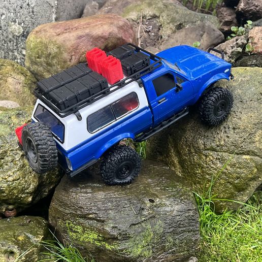 🚁 WPL C24 Overlander Roof Rack・ STL File for 3D printing・Cults