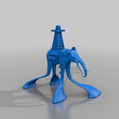 8b606a8e84ed72370e0c14624541f9c7.png Free STL file elephant sculpture・3D print model to download