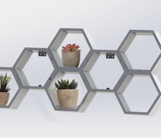 preview.jpg Modular Hexagon Shelf Foldable Print - MAKE YOUR OWN PATTERN