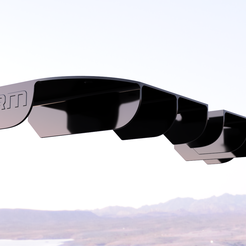AudiRearDiffuser_2022-Jul-24_02-28-49PM-000_CustomizedView4226421597.png STL file Rogue Monkey Rear Diffuser for Audi・3D printing model to download