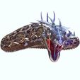 UH.jpg DOWNLOAD BASILIK 3D MODEL ANIMATED - BLENDER - 3DS MAX - CINEMA 4D - FBX - MAYA - UNITY - UNREAL - OBJ -  Animal & creature Fan Art BASILIK BASILIK Dinosaur DINOSAUR SNAKE PYTHON PYTHON
