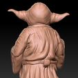 4.jpg Free OBJ file Yoda HD StarWars・3D printing template to download