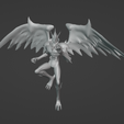 Екранна-снимка-1579.png Yugioh Elemental Hero Avian 3d print model figure  2 poses
