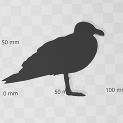 Capture.png STL file Bird Silhouette・3D printable design to download