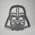 Darth-Vader2-A.png Star Wars Cookie Cutter Darth Vader, BB8, R2D2, Grogu, Mandalorian, Milleniun Falcon, Stormtropper OLD, Stormtropper NEW