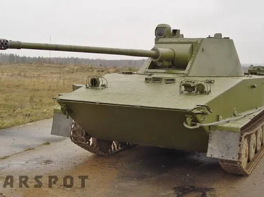 🪖 PT-76-57 Russian experimental amphibious tank 1:100・ STL File