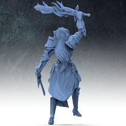 Hero18.png STL-Datei 5 MINIATURFIGUREN (DND,PATHFINDER,TABLETOP) kostenlos・3D-Druck-Idee zum Herunterladen