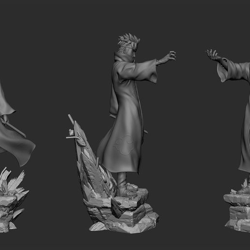 🗿 PAIN/NAGATO - 3D PRINTABLE FIGURE・ 3D File for 3D printing・Cults