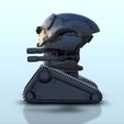 27.jpg TR 700 soldier-robot 5 (+ supported version) - BattleTech MechWarrior Warhammer Scifi Science fiction SF 40k Warhordes Grimdark Confrontation
