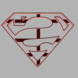Superman Cutter v2.1.png Superman Fondant & Cookie Cutter