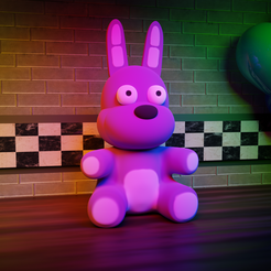 bonnie.png Fichier STL Peluche Bonnie FNAF・Modèle pour impression 3D à télécharger