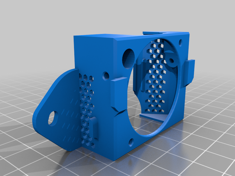 bullseye_support_v6_new.png Free STL file Bullseye Creality support - compatible with 40x40x20mm fan・3D printer design to download, jp_math