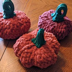 2014985081.jpg Download free STL file Crocheted Pumpkin stems • 3D printing model, LittleTup