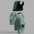 81a7666a-b745-497d-ae9b-980626dcd30c.png Star Wars General Veers Imperial army AT-AT commander armor for sixth custom scale Hot Toys figures