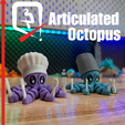 Plastic-3D-Articulated-Octopus-2.png Chef pulpo articulado
