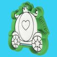 princess-carriage-carruaje-princesa-magico-03.jpg 🏰👑 Princess Carriage Cookie Cutter - Enchanted Ride - Princess Carriage Cutter - Magical Ride
