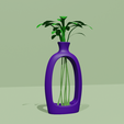 7.png 04 Empty Vases Collection - Modern Plant Vase - STL Printable