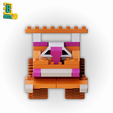 03-Clown-Car_Orthographic-Front.png Drag Racer V1 - Brick3D set