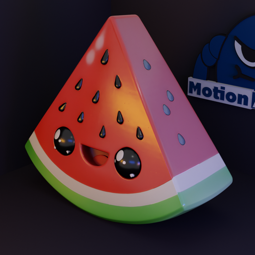 About Fluffy Watermelon Slice