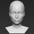 1.jpg Adriana Lima bust ready for full color 3D printing