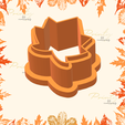 3.png Maple leaf polymer clay cutter | Fall clay cutters | Autumn clay cutters | Pumkin clay cutter | Halloween clay cutter