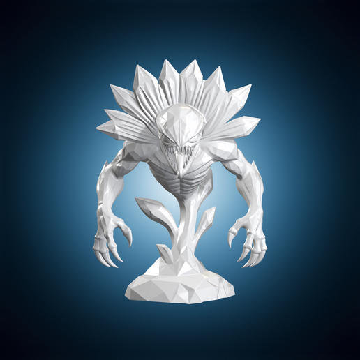 Crystal Demogorgon 3D Print Model