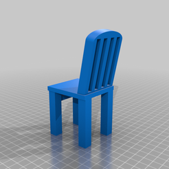 Cap-Chair_1.png 3D-Datei Stuhl kostenlos・Design für 3D-Drucker zum herunterladen