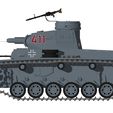 2.jpg panzer III scale model Panzerkampfwagen III german tank
