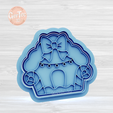 1.1171.png HOUSE CHRISTMAS CHRISTMAS Stamp Cutter / Cookie Cutter HOUSE CHRISTMAS