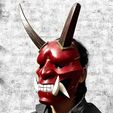 247626519_10226954557068982_3200673791655214564_n.jpg Aragami 2 Mask - Oni Devil Mask - Halloween Cosplay