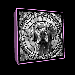 Naamloos.png Lightbox stained glass Labrador lithophane