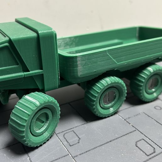 🎲 Tabletop Sci Fi Rover truck・free STL file for 3D printing・Cults