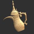 2ZBrush-Document.jpg Cafetière arabe - montage mural