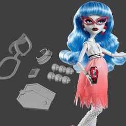screen.jpg Dawn of the Dance Ghoulia Yelps Glasses, Earrings, Necklace, Bracelet and ICoffin