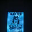 384697316_10159372887147085_4511538134279932506_n.jpg Bon Clay, One Piece Wanted Poster, LED Light Box