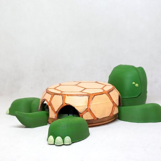 012.jpg Turtle cup holder  (No Supports needed)