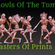 ghoulsfoto1.jpg Ghouls of the Tomb vol1 - 5 models 3D print