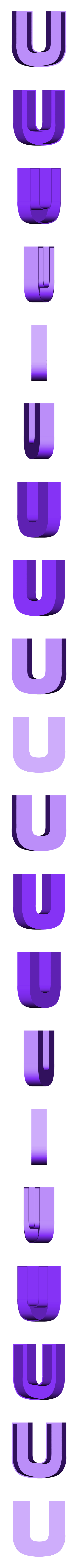 U_base.stl Ящики для писем