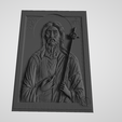 sv-jovan.png Saint John Icon Ikona na Sveti Jovan with Decorative Frame