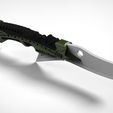 014.jpg New green Goblin knife 3D printed model