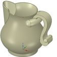 Vpot07-11.jpg STL-Datei cup jug vessel vpot17 for 3d-print or cnc・3D-druckbares Modell zum Herunterladen