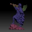 16.jpg Erzengel Gabriel Statue - 3D-Druck STL