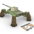 E75_2.jpg Tanque alemão E-75 fierfüssler (4 patas) de papel-panzer