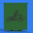 Snowmobiler-Fusion.jpg Snowmobiler Design on Card box lid with snowmobiler modeled in for easy in software painting