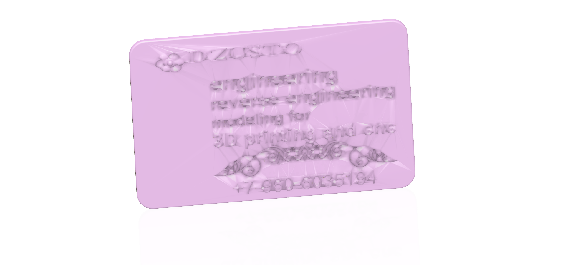 business card 01 v4 STL-91.png Fichier STL gratuit Modélisation de l'ingénierie des produits et rétro-ingénierie pour les machines à commande numérique et l'impression 3D・Idée pour impression 3D à télécharger, Dzusto