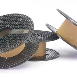 Empty spools.jpg Free STL file Prusament Spool - simplified 3D model・3D printable design to download
