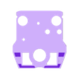 BackMountPlate.stl Extrusora de un cabezal CR-10 Adaptador 2.0